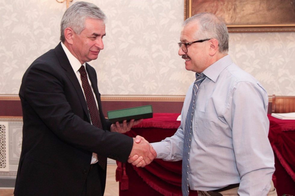 President of Abkhazia Raul Khadjimba Visits KFU