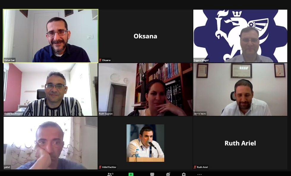 Head of the Laboratory of Intelligent Robotic Systems gave a lecture at the Jerusalem College of Technology