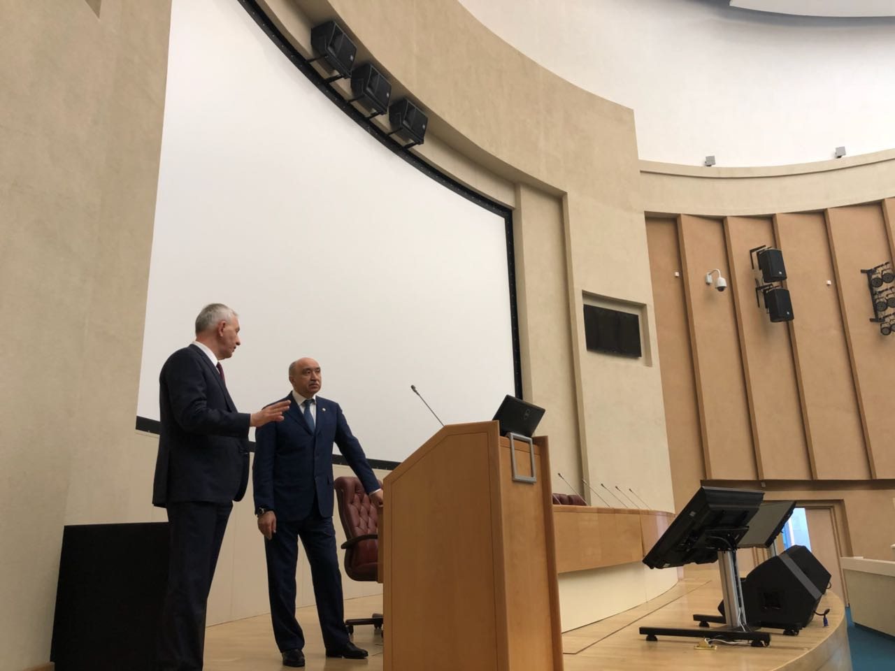 Rector Ilshat Gafurov Visited Almazov National Medical Research Center