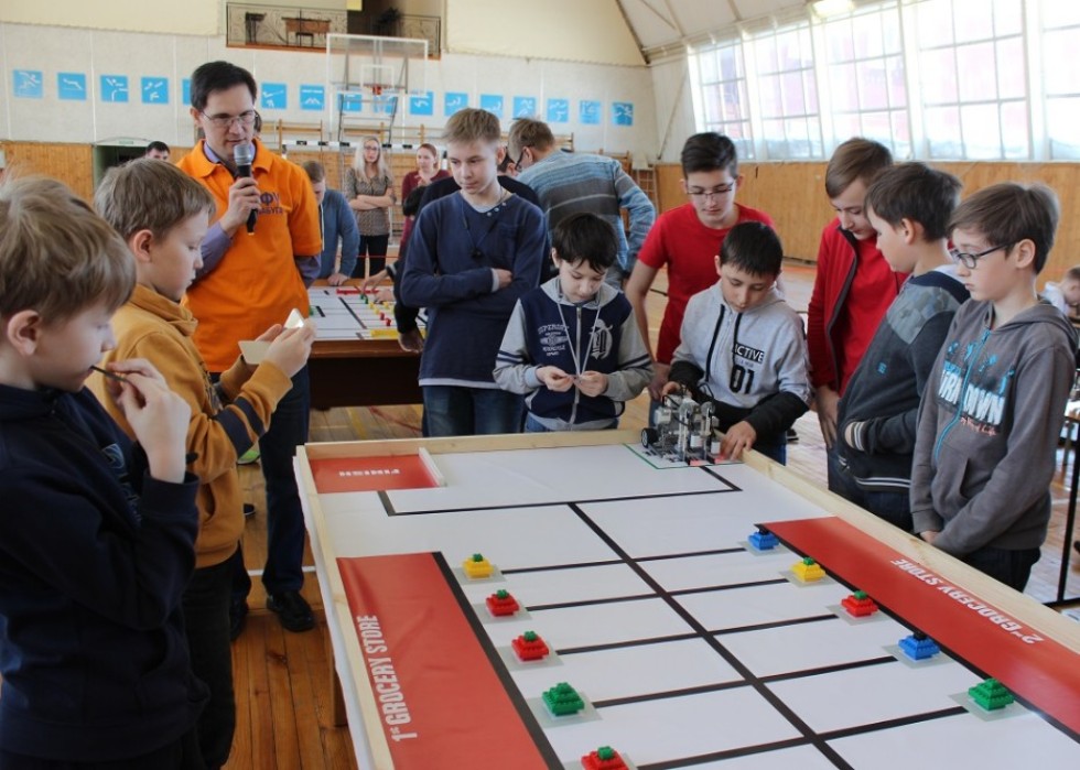 VIII Open Robotics Competitions in Yelabuga Institute of KFU