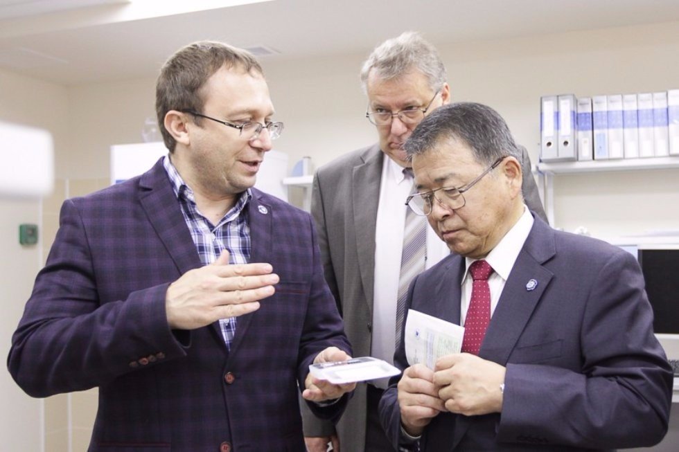 President of Kanazawa University Pays a Return Visit