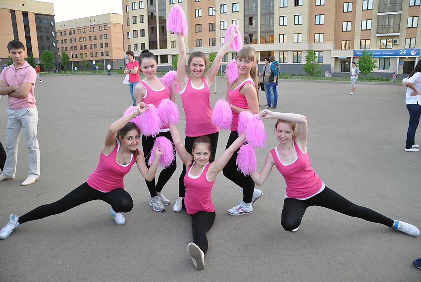 Первенство по черлидерству в Деревне Универсиады Первенство по черлидерству в Деревне Универсиады