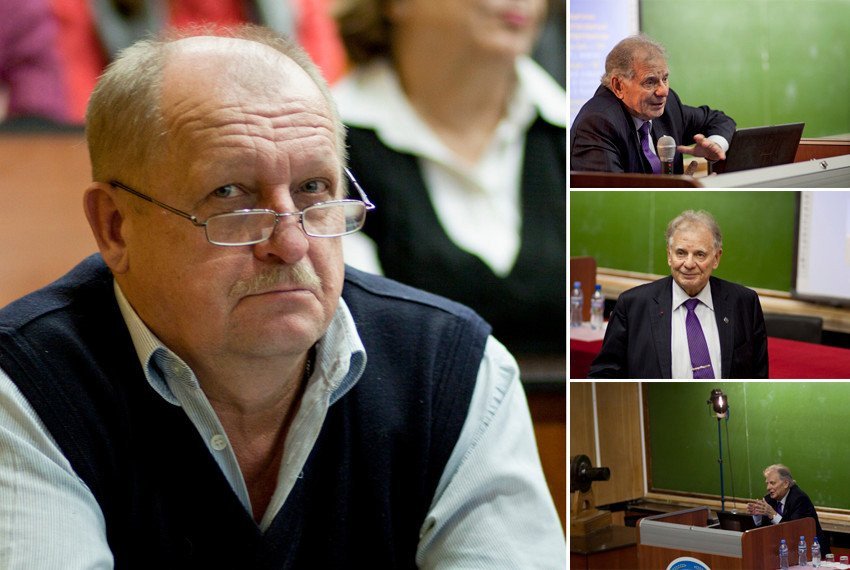 Nobel laureate Zhores Alferov: 'Our hopes are connected with tremendous talents of our people'.