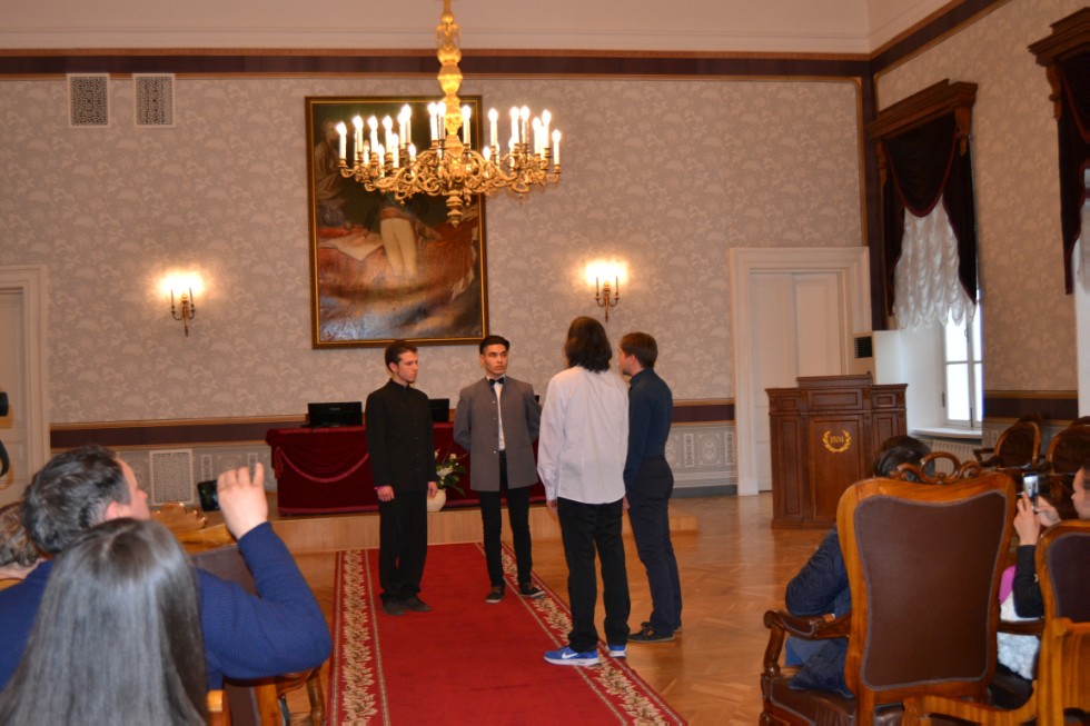 'Ночь еще живых студентов' прошла в Казанском университете 'Ночь еще живых студентов' прошла в Казанском университете