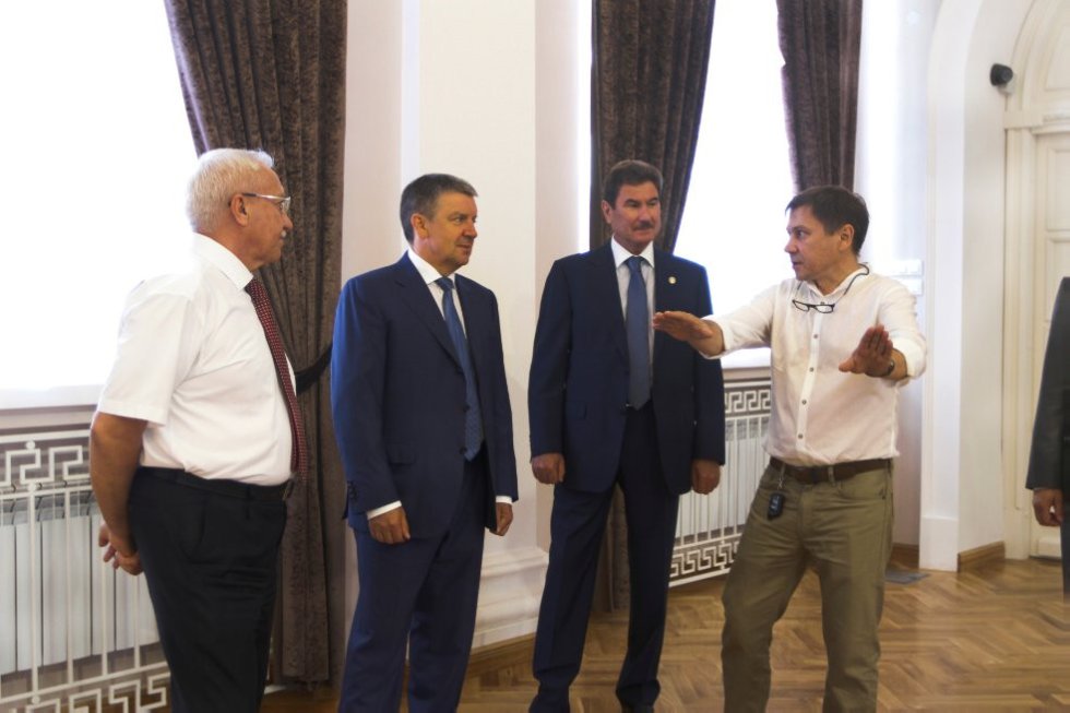 Alexander Khudilainen, Head of the Republic of Karelia, visited KFU