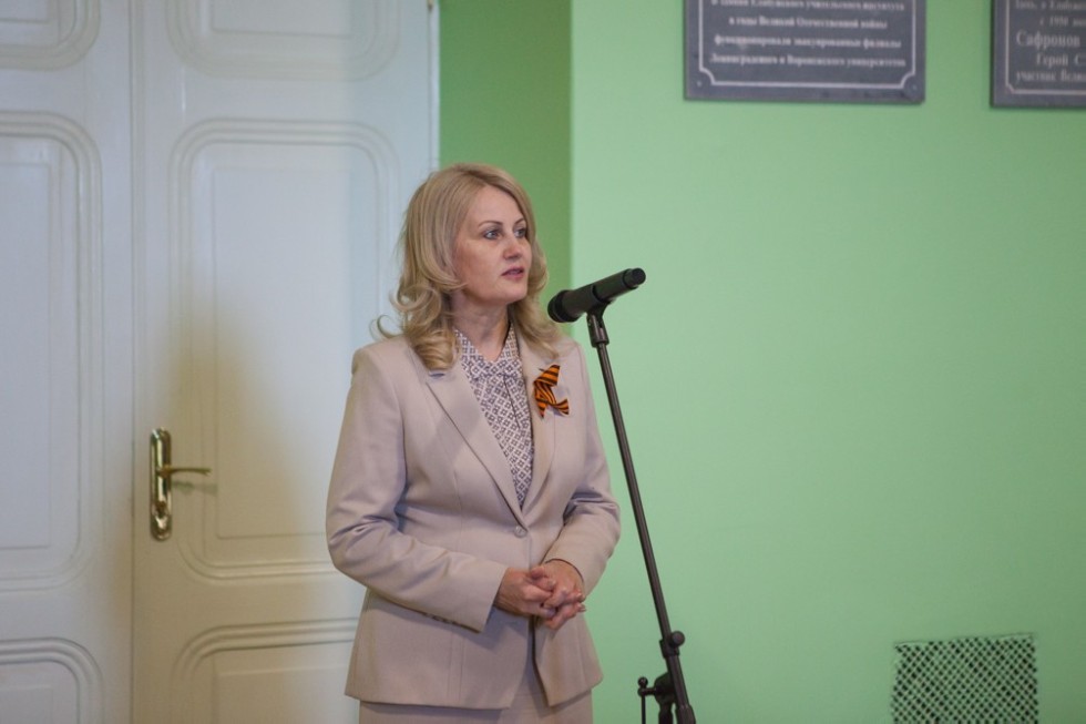 The Victory Day celebration took place at Elabuga Institute (branch) of Kazan (Volga region) Federal University