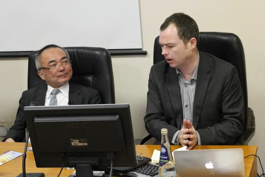 A Meeting with an Eminent Scientist from Japan, Professor Kimitako Matsuzato﻿