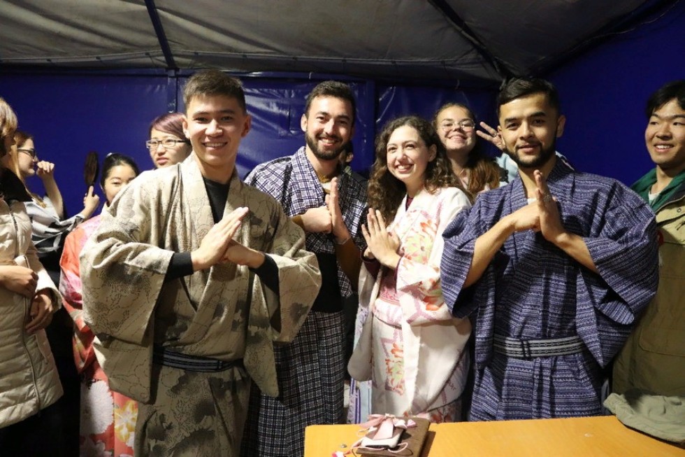 Студенты из Японии прошли стажировку в Елабужском институте КФУ ,Елабужский институт КФУ