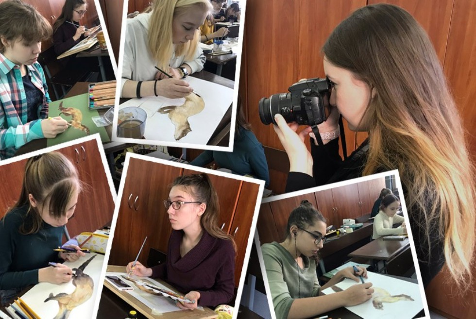 Ежегодный конкурс детского зоологического рисунка среди школьников г.Казани прошел в Институте фундаментальной медицины и биологии. Ежегодный конкурс детского зоологического рисунка среди школьников г.Казани прошел в Институте фундаментальной медицины и биологии.