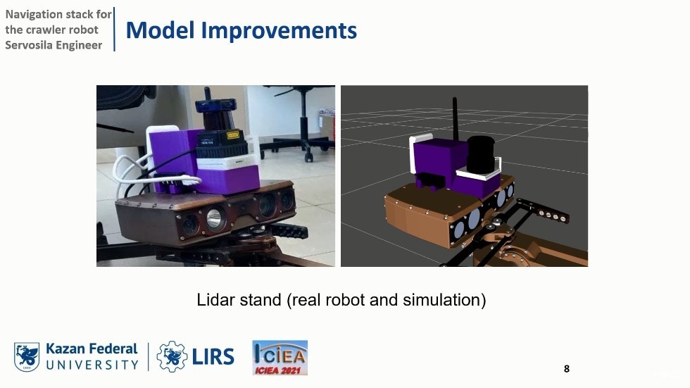 Laboratory of Intelligent Robotic Systems presented two scientific reports at the XVI IEEE International Conference on Industrial Electronics and Applications ,LIRS, ITIS, conference