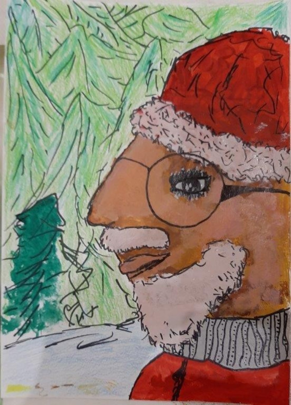 ном.3 Гиниятуллин Мурад 11л_ Завершился конкурс рисунка