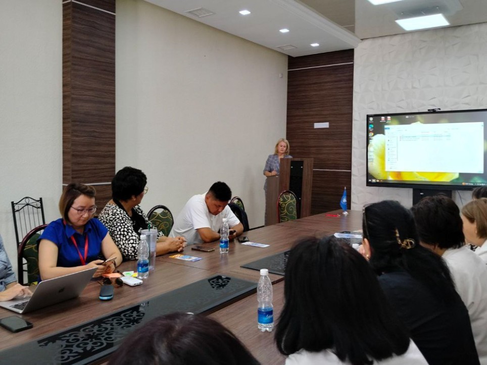 Elabuga Institute of KFU took part in an educational fair in Kyrgyzstan