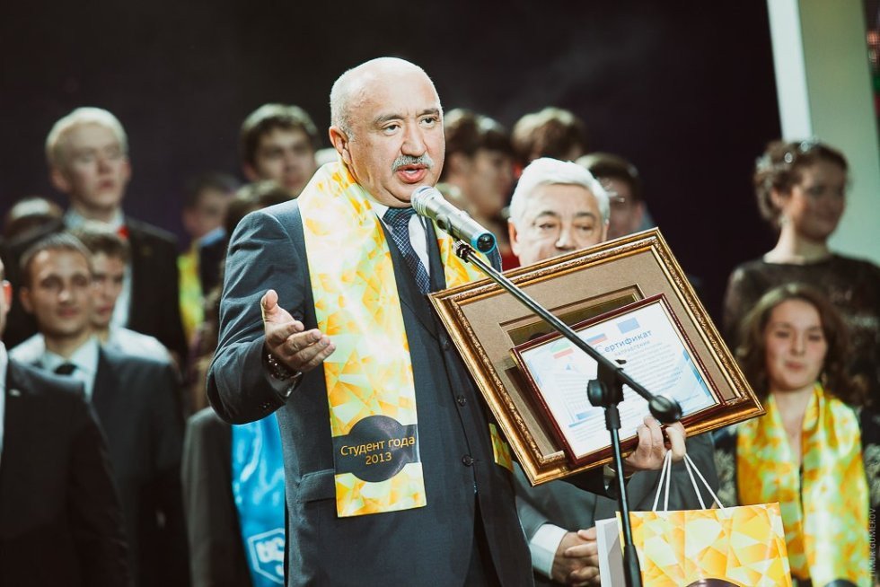 Student of Year Ildar Khuzzyatov studies in the University of Year