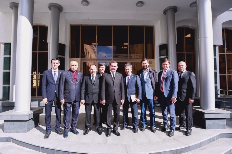 Rector Ilshat Gafurov Met with a Turkmenistani Delegation ,Turkmenistan, Turkmen Oil, Tatneft, Nizhnekamskneftekhim, viscous oil, catalysts, SAU EcoOil, IC
