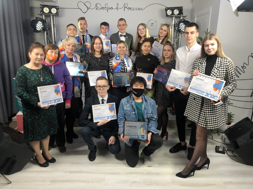 Two KFU students receive annual awards from Kazan Volunteers ,Kazan Volunteers, Ministry of Sports of Tatarstan, Directorate of Sports and Social Projects