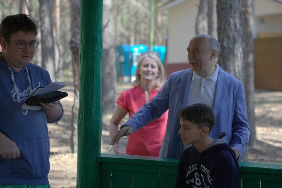 Profile session 'IT-territory' was opened with a ceremonial event on the ground of sports camp 'Burevestnik'