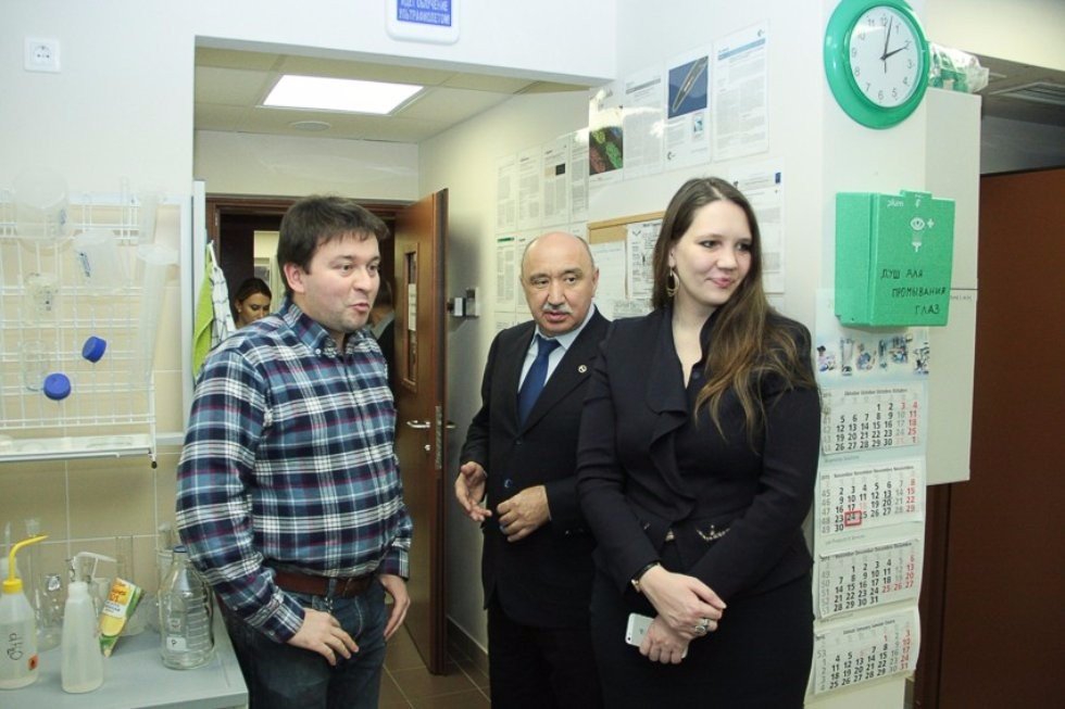 Deputy Minister of Education and Science Yekaterina Tolstikova Visits Kazan University