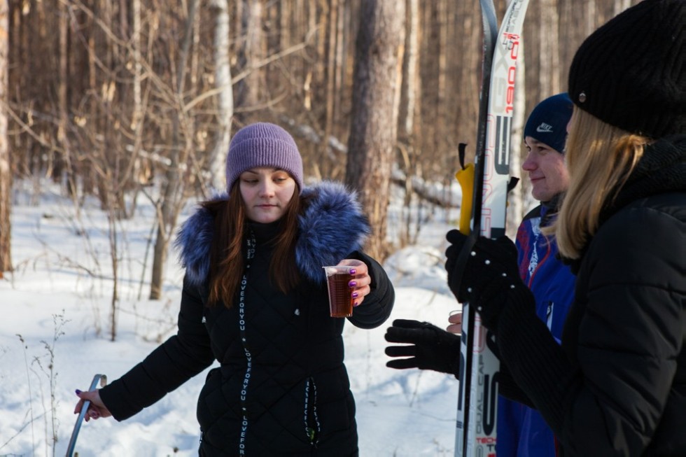 Елабужский институт КФУ принял участие в 'Лыжне Татарстана - 2018' Елабужский институт КФУ принял участие в 'Лыжне Татарстана - 2018'