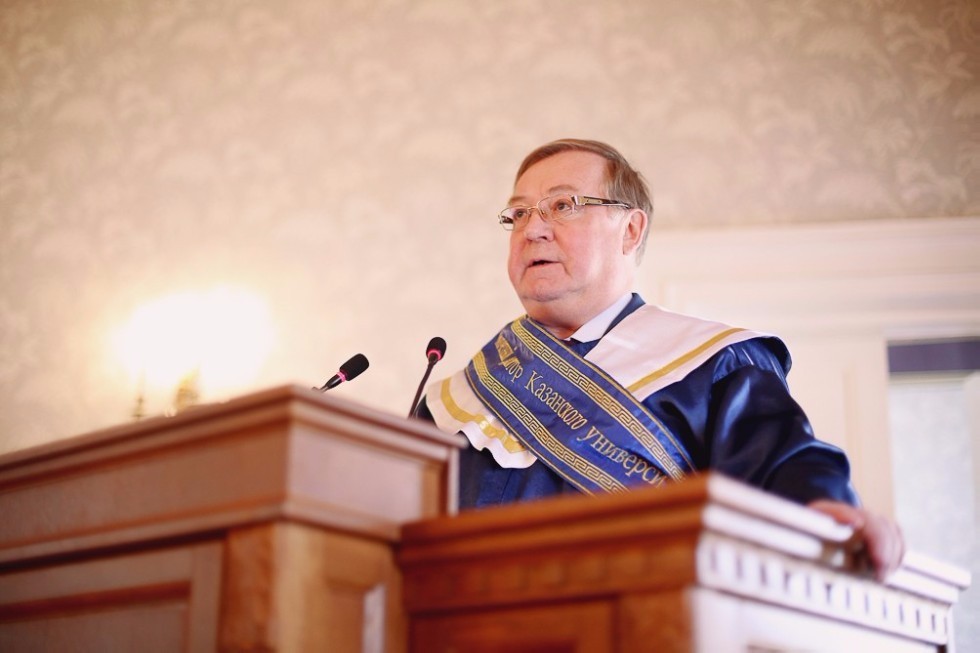 Sergey Stepashin Received Credentials of Doctor Honoris Causa of Kazan University