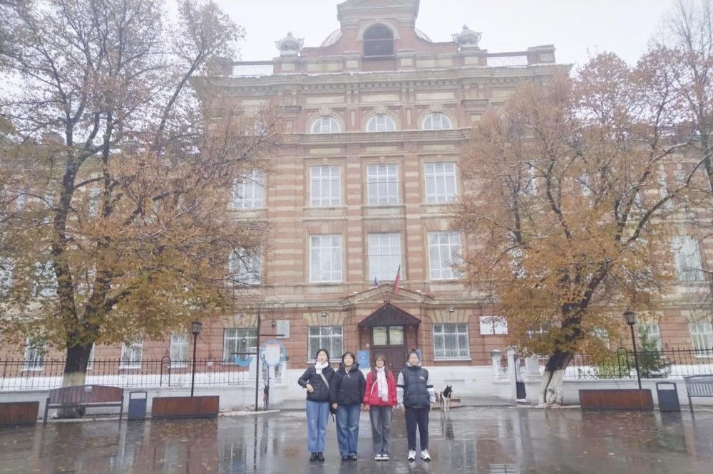 Students from China are interning at Elabuga Institute of KFU.