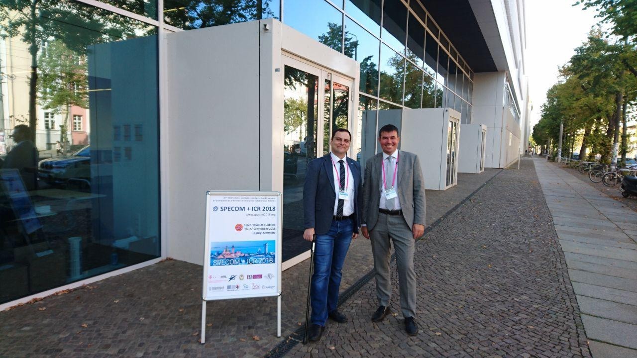 Laboratory of intelligent robotic systems presented the research results on the international conference in Germany ,LIRS, ITIS, SPECOM, ICR