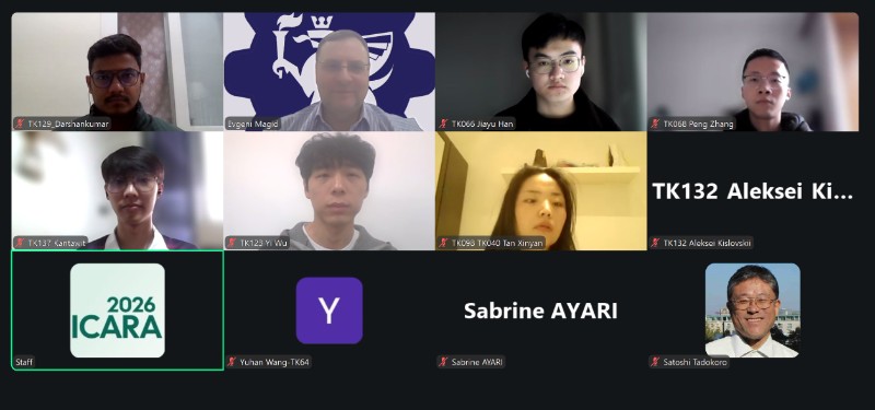 Студенты и сотрудники кафедры интеллектуальной робототехники приняли участие в международной конференции ICARA Студенты и сотрудники кафедры интеллектуальной робототехники приняли участие в международной конференции ICARA