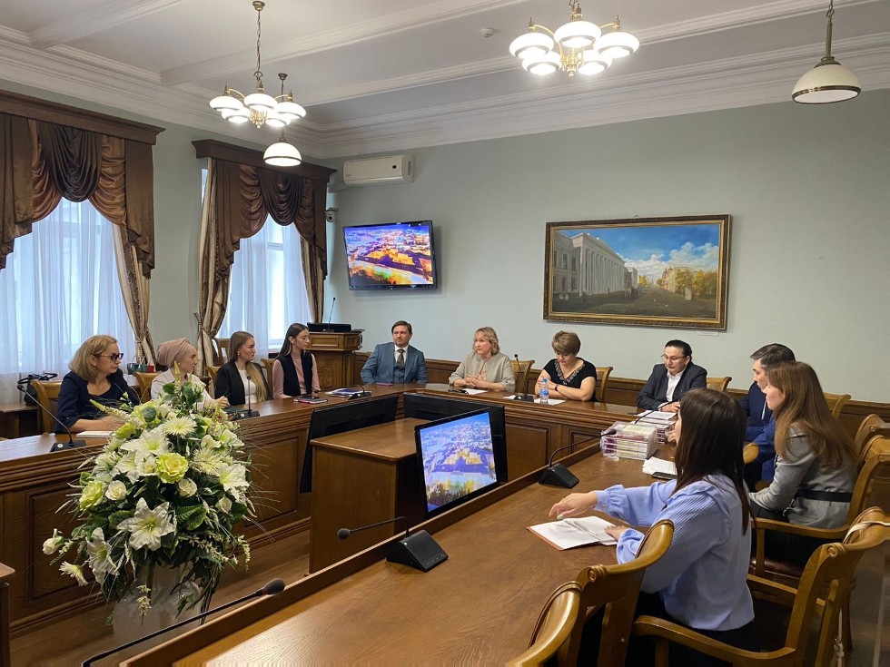 13 сентября 2022 года прошла ознакомительная встреча магистрантов 1 года обучения направления подготовки 40.04.01 Юриспруденция 'Антикоррупционная деятельность и комплаенс' с представителями Аппарата Президента Республики Татарстан и Ассоциации 'Cовет муниципальных образований Республики Татарстан' 13 сентября 2022 года прошла ознакомительная встреча магистрантов 1 года обучения направления подготовки 40.04.01 Юриспруденция 'Антикоррупционная деятельность и комплаенс' с представителями Аппарата Президента Республики Татарстан и Ассоциации 'Cовет муниципальных образований Республики Татарстан'