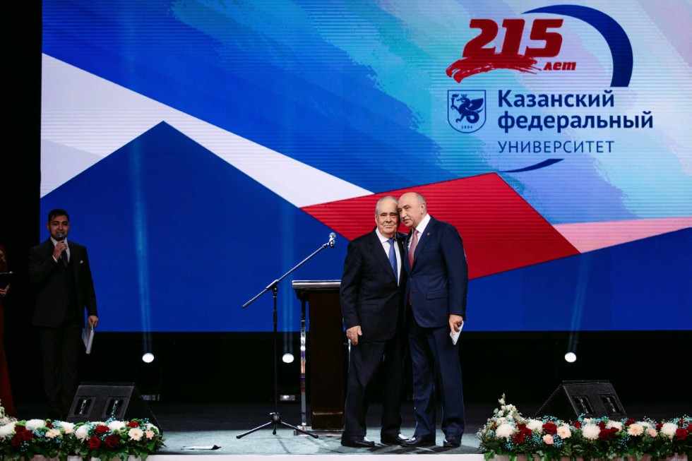 Celebratory reception held by Kazan Federal University to mark its 215th anniversary