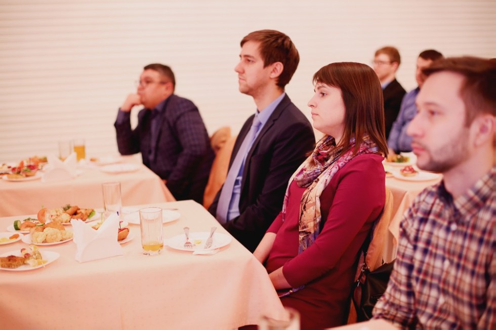 Rector Ilshat Gafurov Held a Traditional Meeting with Young Scientists