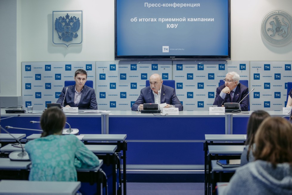 Rector Ilshat Gafurov presented results of the 2019 admission season