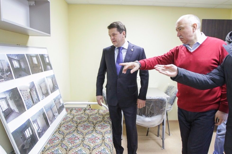 Mayor of Kazan Satisfied with Latest Dorm Renovations