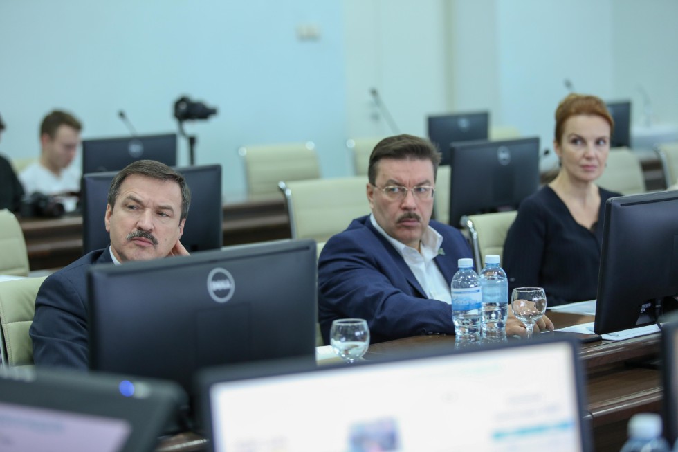 Rector Ilshat Gafurov spoke with Director General of KAMAZ Sergey Kogogin Rector Ilshat Gafurov spoke with Director General of KAMAZ Sergey Kogogin