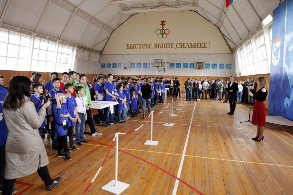 The Republican stage of the All-Russian Robotics Olympiad in the Yelabuga Institute of KFU