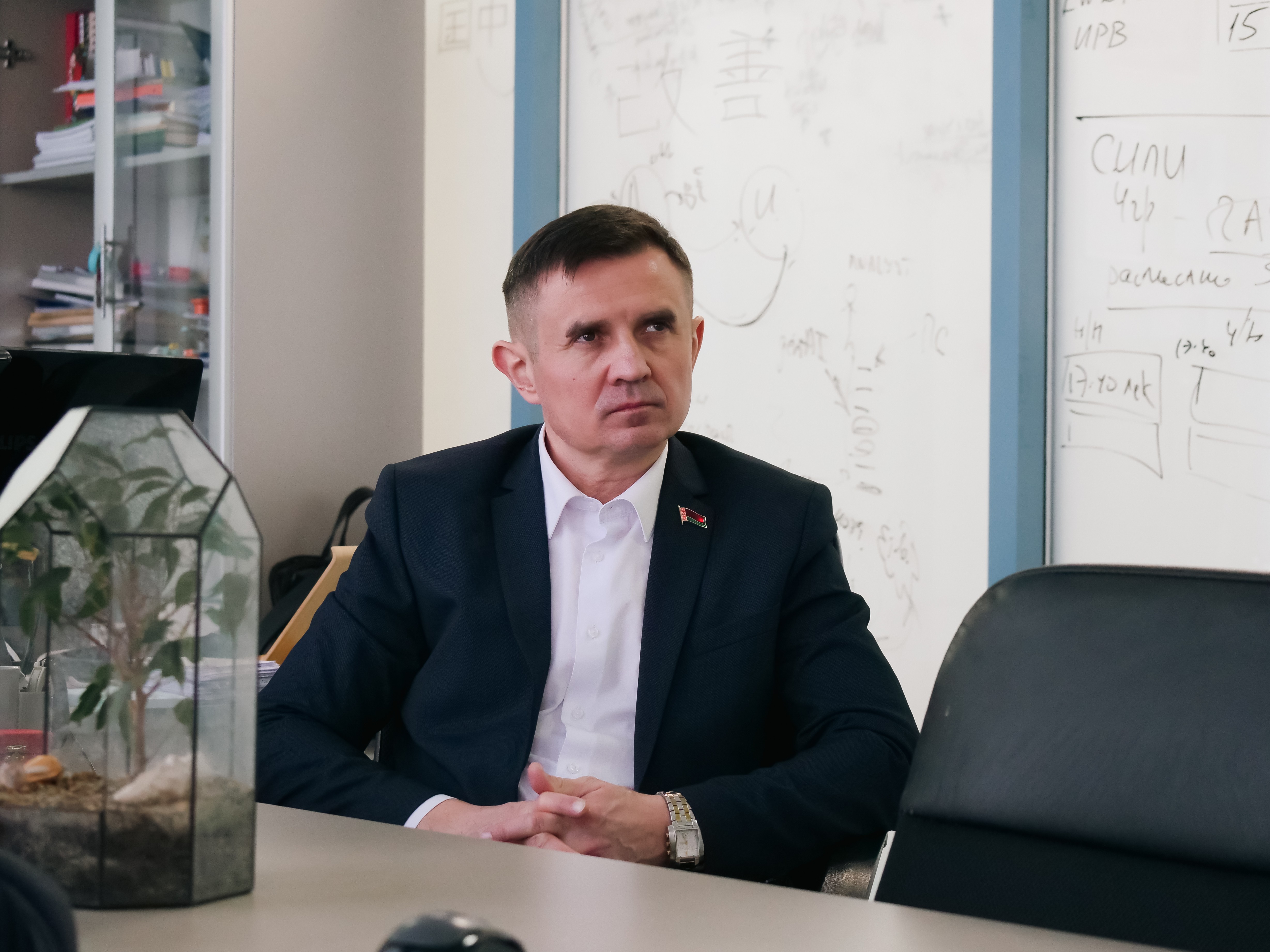 ИТИС посетил ректор Белорусского государственного технологического университета Сергей Касперович ИТИС посетил ректор Белорусского государственного технологического университета Сергей Касперович