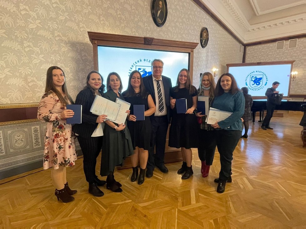 В Казанском федеральном университете состоялось вручение дипломов аспирантам ,вручение дипломов аспирантам