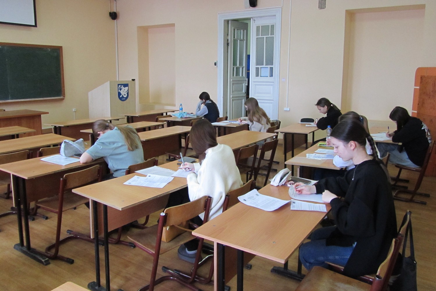 Елабужский институт КФУ вновь принял у себя юных математиков. Елабужский институт КФУ вновь принял у себя юных математиков.