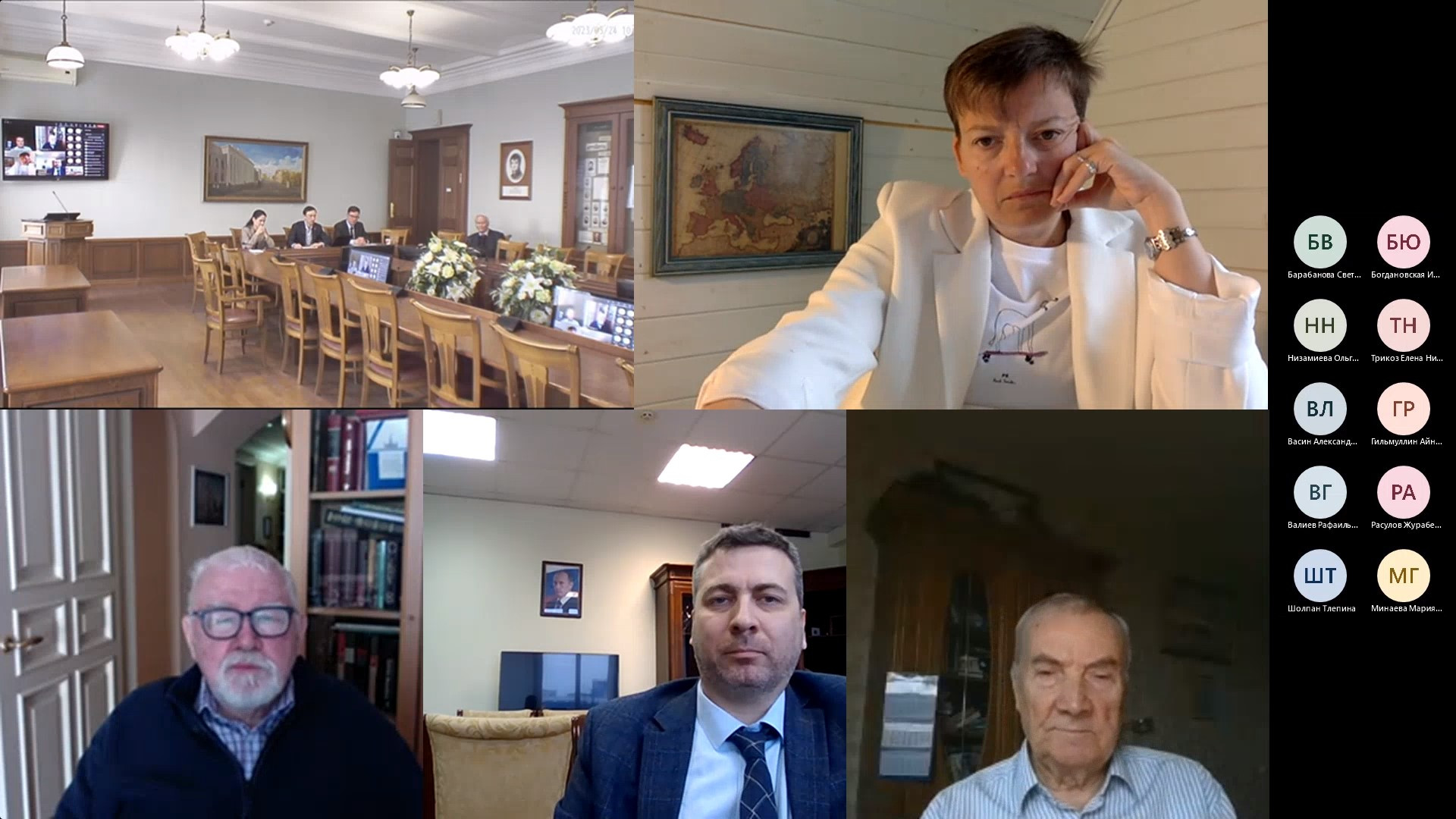 Прошел международный научный круглый стол 'Основные парадигмы в методологии исследования современных правовых систем' Прошел международный научный круглый стол 'Основные парадигмы в методологии исследования современных правовых систем'