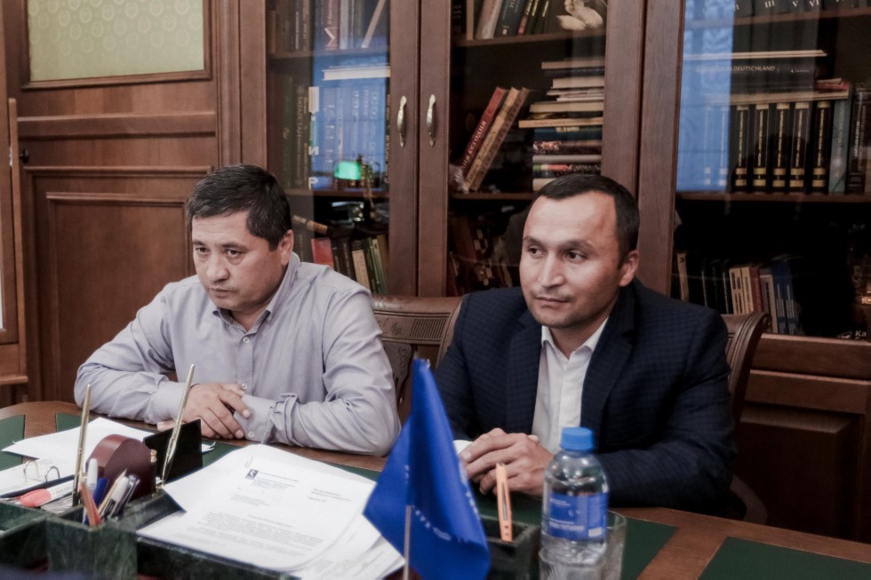 Negotiations with Namangan Institute of Engineering and Construction Negotiations with Namangan Institute of Engineering and Construction