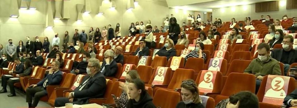 Церемония награждения сотрудников и студентов Инженерного института за активное участие в организации фестиваля науки 'Территория знаний' 03.03.2022 Церемония награждения сотрудников и студентов Инженерного института за активное участие в организации фестиваля науки 'Территория знаний' 03.03.2022