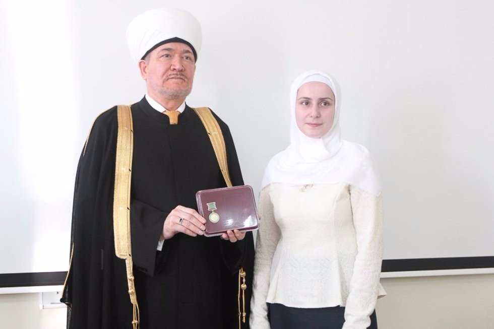 Delegation of the Muslim Board of Russia at Kazan University