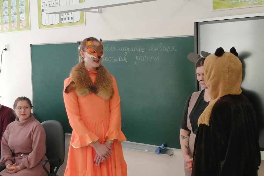 Интерактивное занятие состоялось в 'Университетской' школе Интерактивное занятие состоялось в 'Университетской' школе