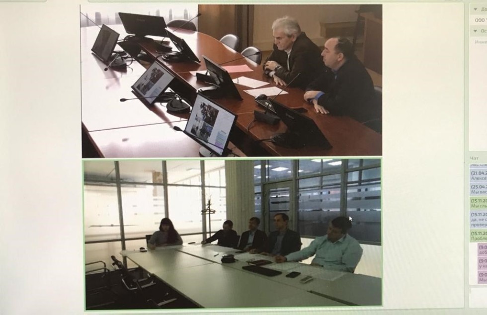 17 ноября состоялась видеоконференция между Инженерным институтом и ООО 