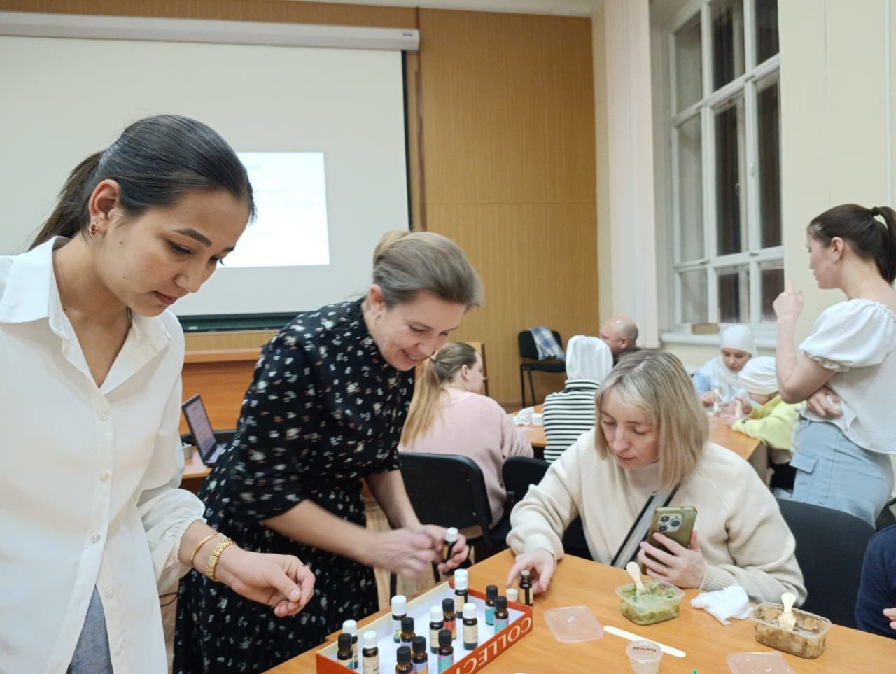 Прошел мастер-класс по созданию мыла Прошел мастер-класс по созданию мыла