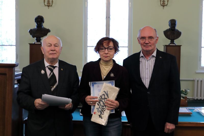 В Музее истории КФУ состоялась церемония награждения активистов Совета ветеранов В Музее истории КФУ состоялась церемония награждения активистов Совета ветеранов