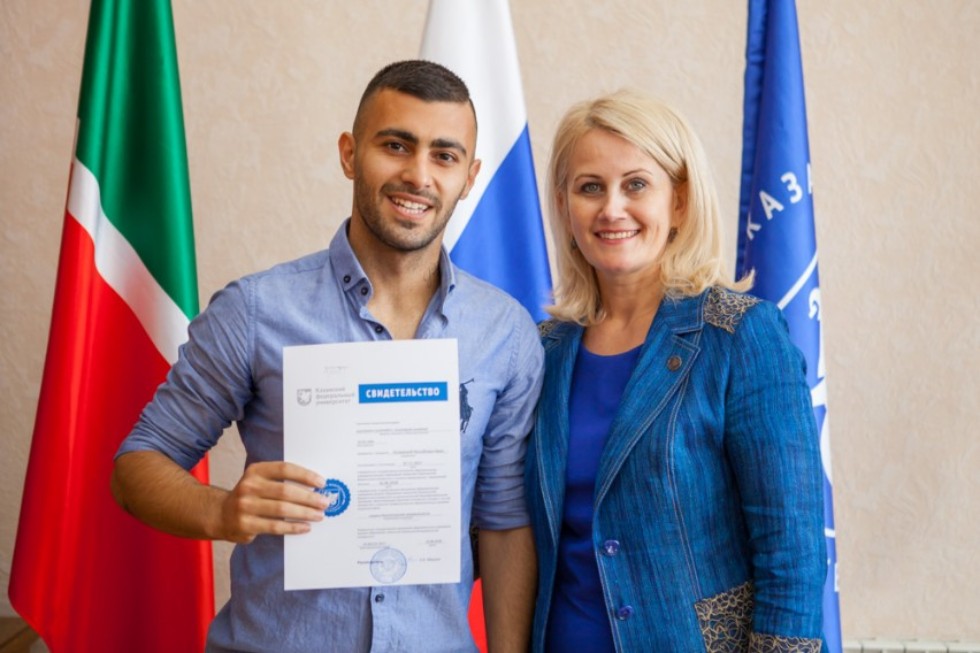 В Елабужском институте КФУ завершилось обучение студентов из Ирана В Елабужском институте КФУ завершилось обучение студентов из Ирана