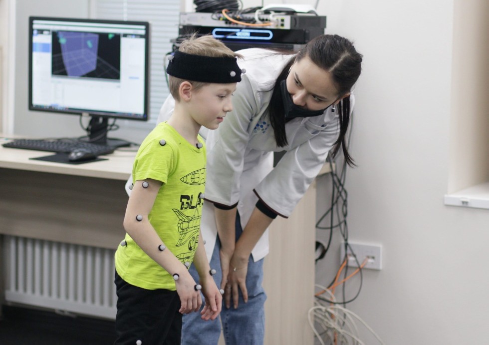 First child patient to be admitted to University's neuro-rehabilitation program ,rehabilitation, cerebral palsy, Rusfond, RCCPRM