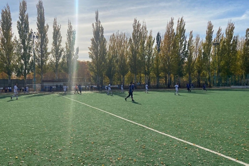 Команда Елабужского института КФУ продолжает участие в Студенческой футбольной лиге Республики Татарстан