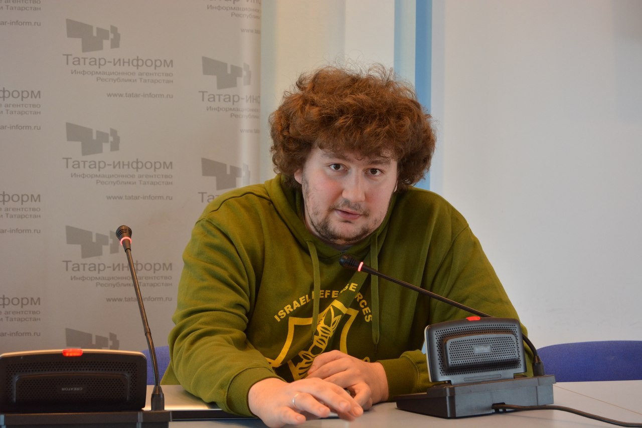 Лекция в 'полевых условиях' в ИА 'Татар-информ' Лекция в 'полевых условиях' в ИА 'Татар-информ'