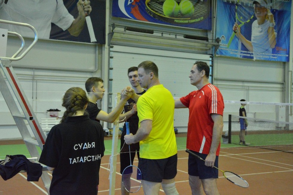 Студенты Елабужского института - судьи на Кубке РТ по бадминтону Студенты Елабужского института - судьи на Кубке РТ по бадминтону