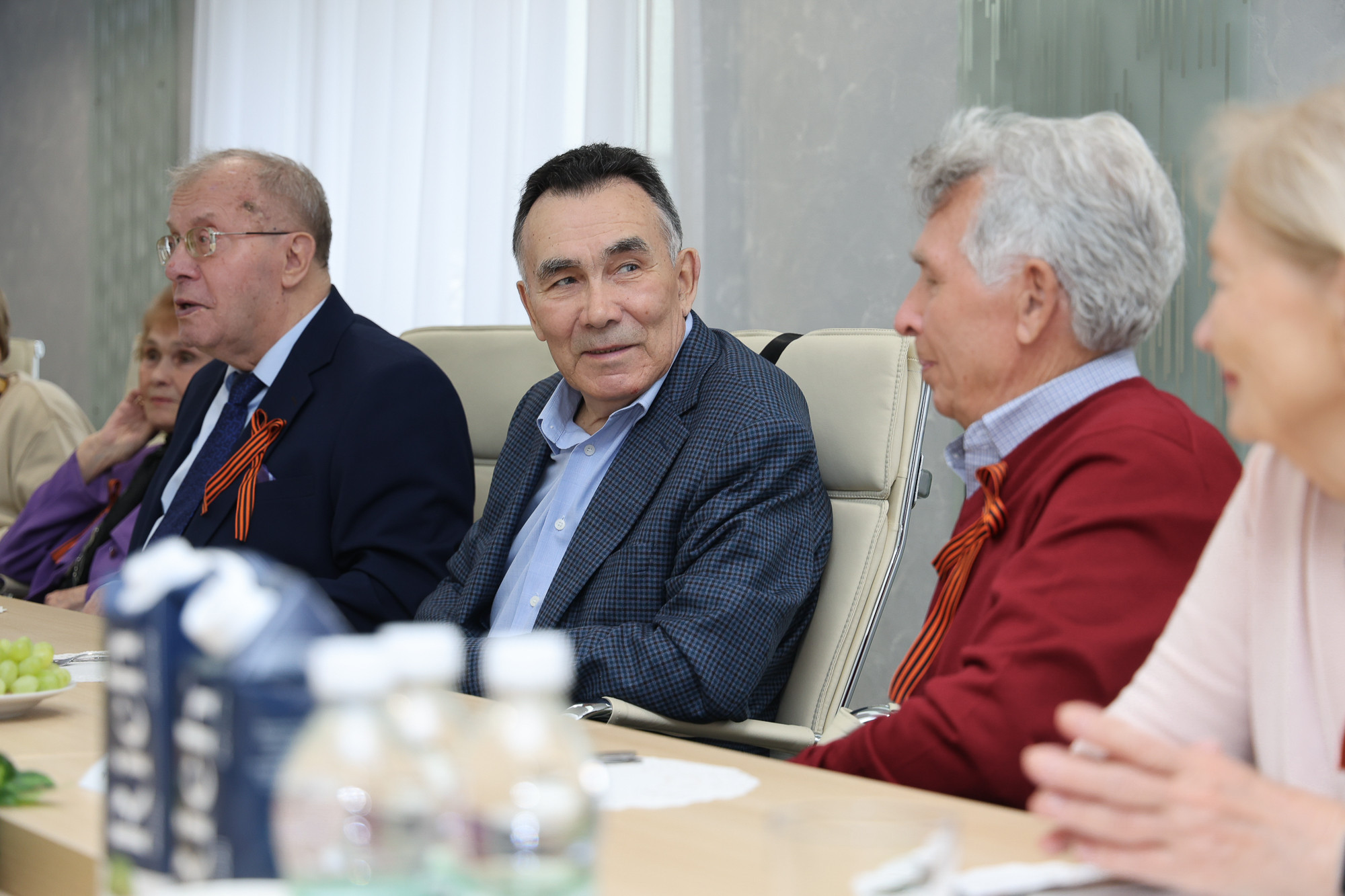Meeting with veterans of the Institute